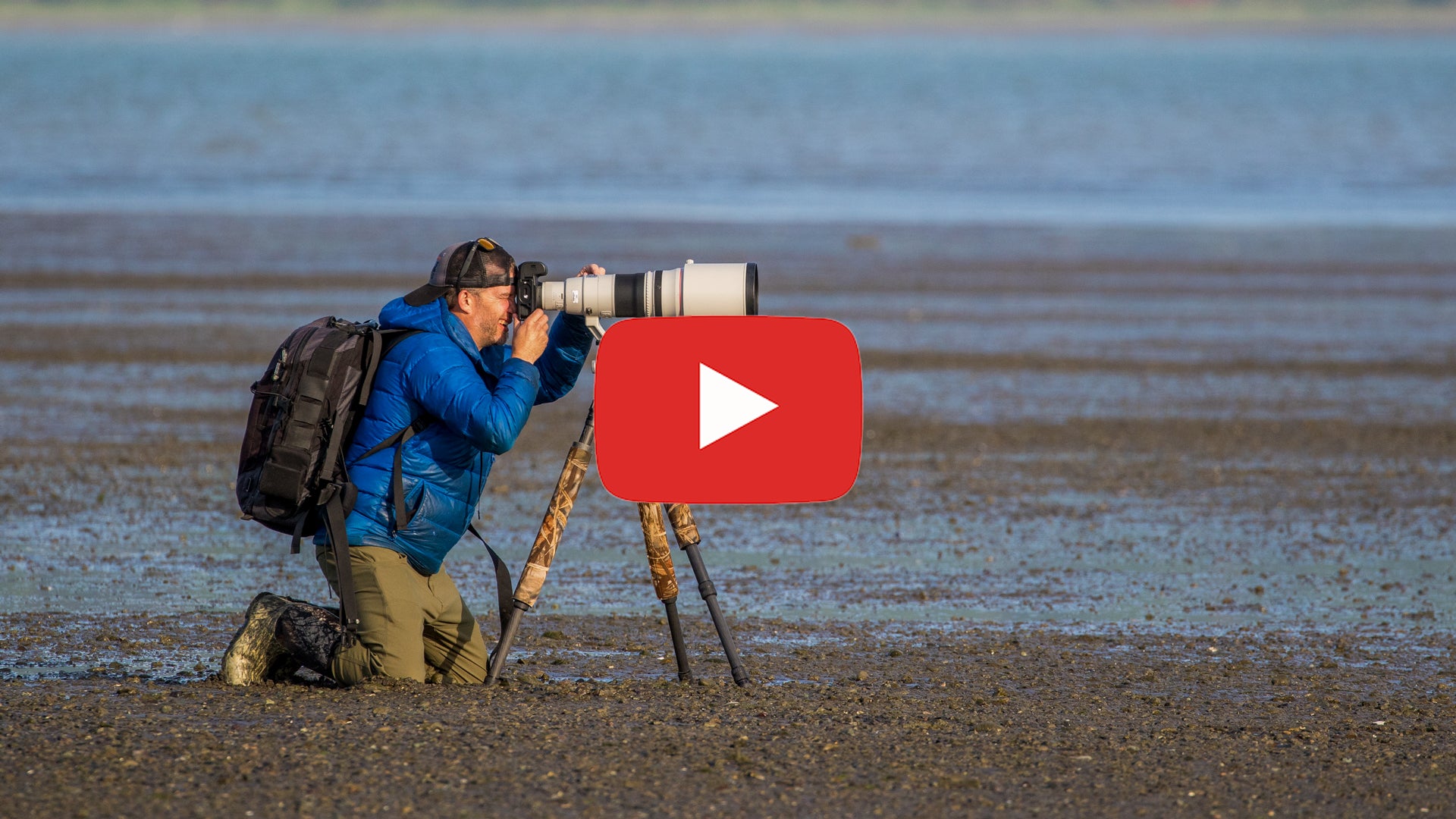 Nature Photographer  Walter Mather Photographing in Alaska